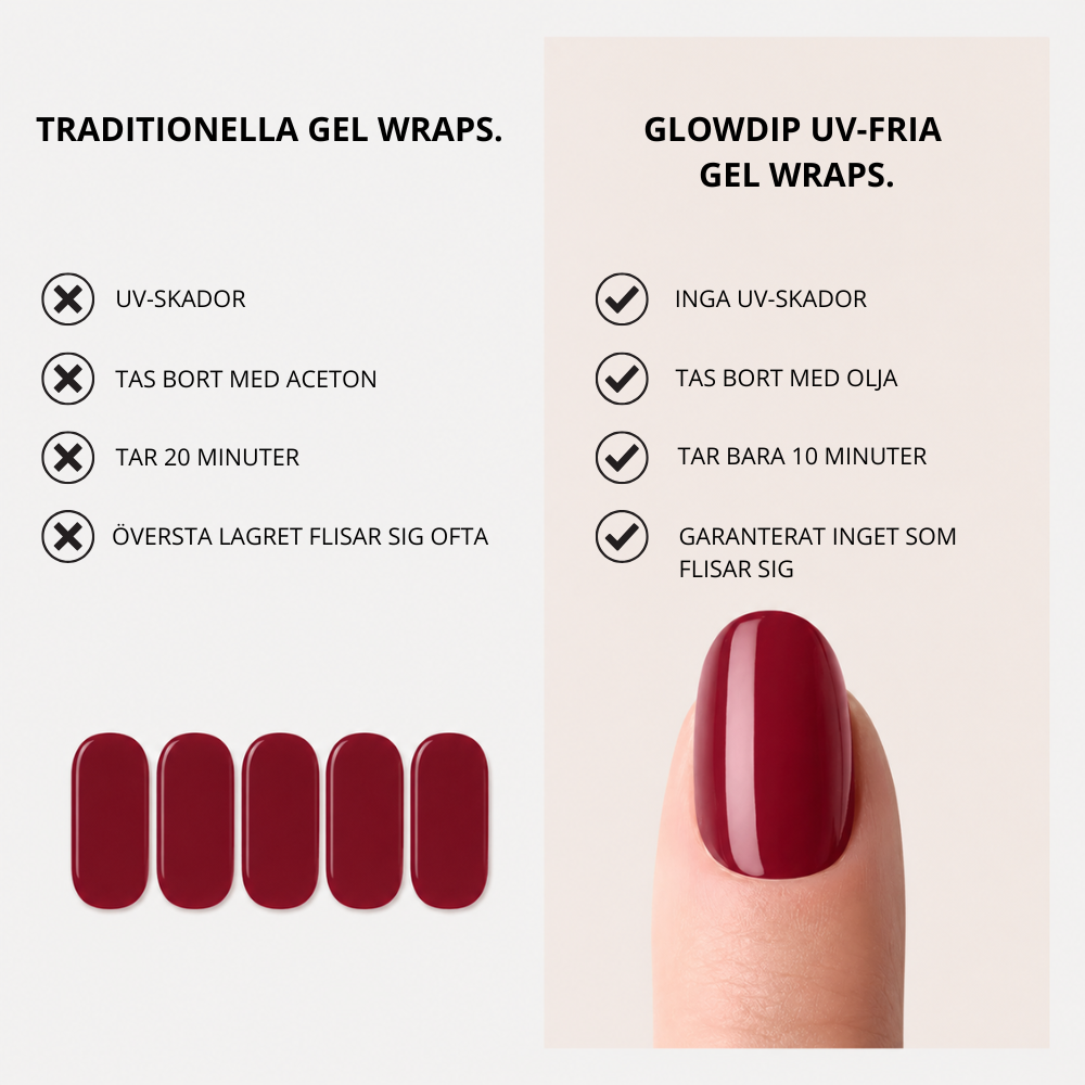 UV-Free Gel Wrap Bundle 3+1 Gratis
