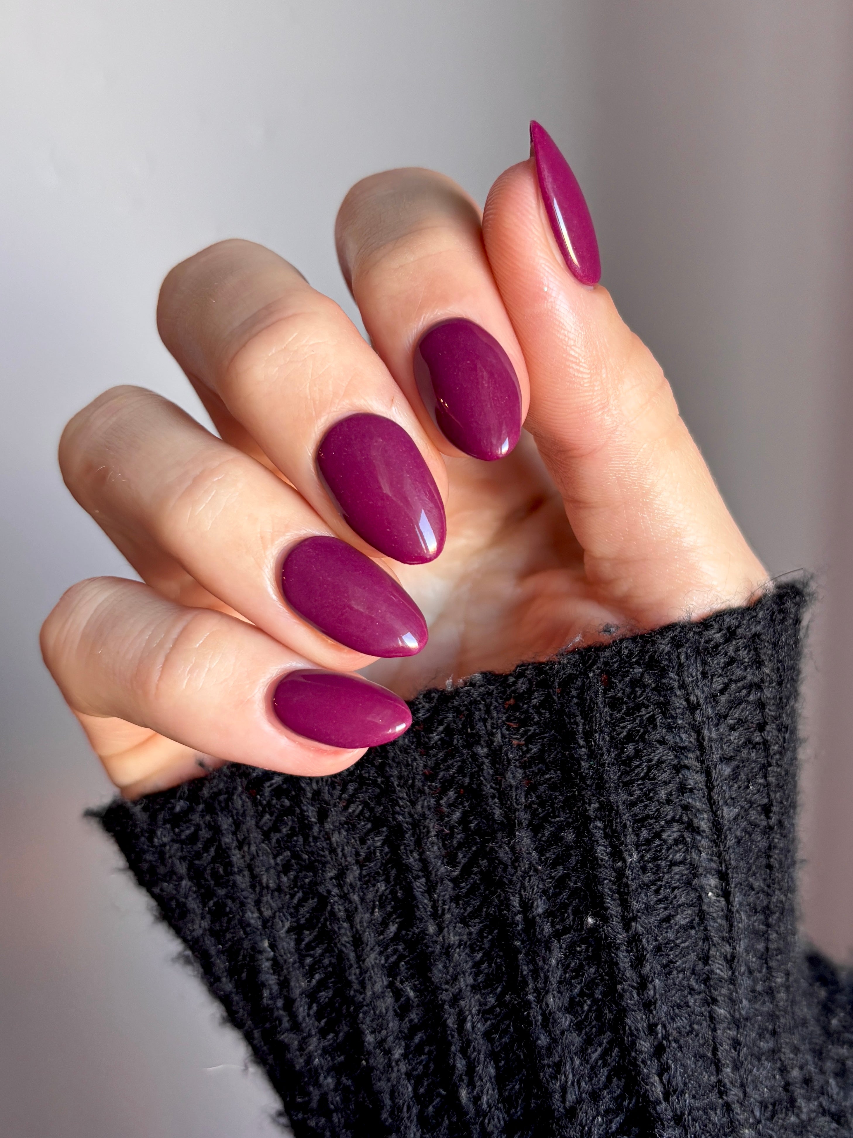 Dark Reddish Purple Dipping Powder