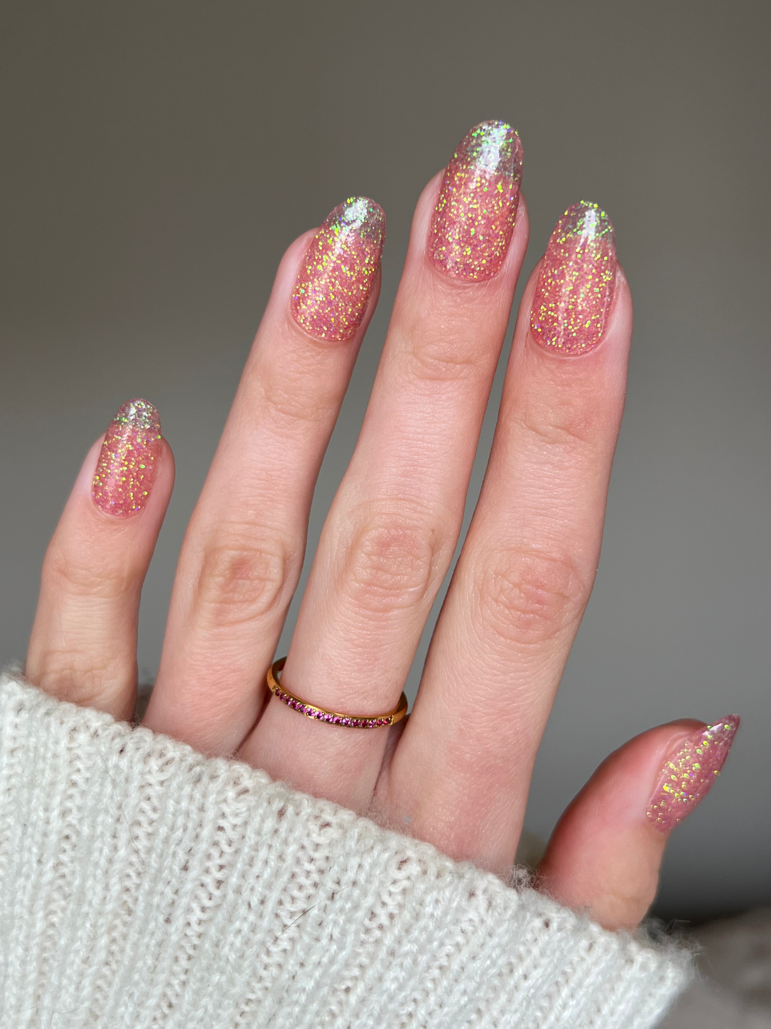 Rose Sparkle Dipping Powder