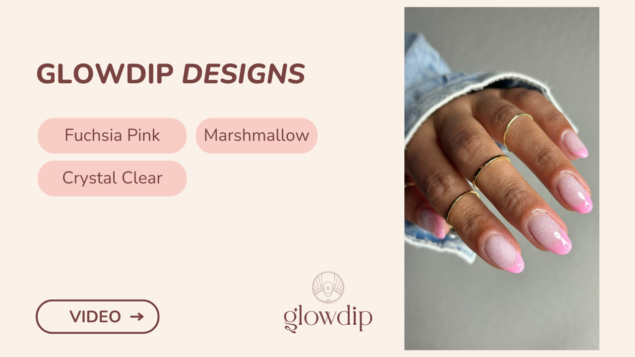 Fuchsia Pink + Marshmallow + Crystal Clear - Parisiska Pinks