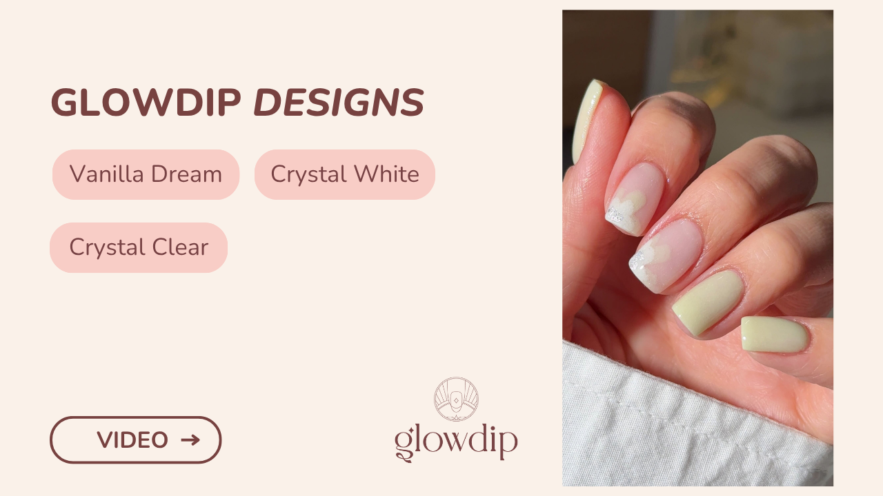 Vanilla Dream + Crystal White + Crystal Clear
