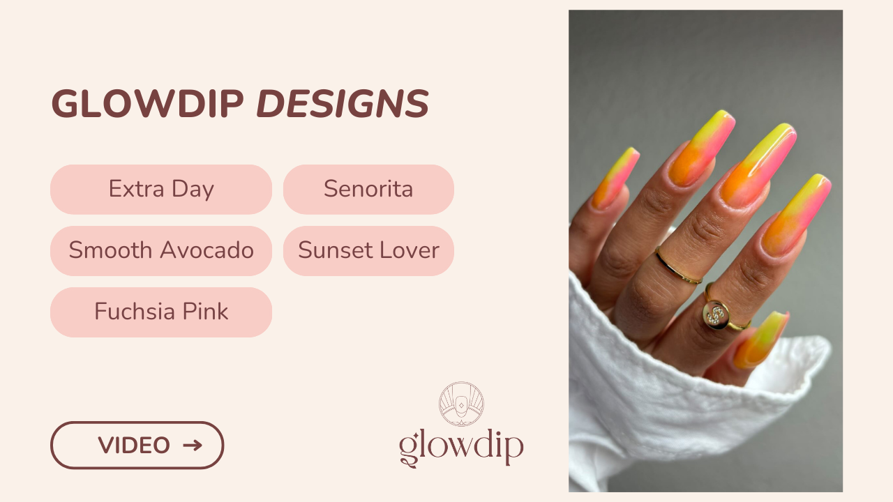 Extra Day + Smooth Avocado + Senorita + Fuchsia Pink + Sunset Lover - Konstellationen av färger
