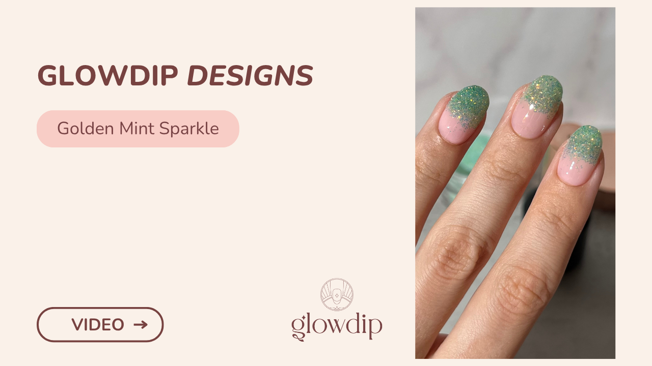Golden Mint Sparkle