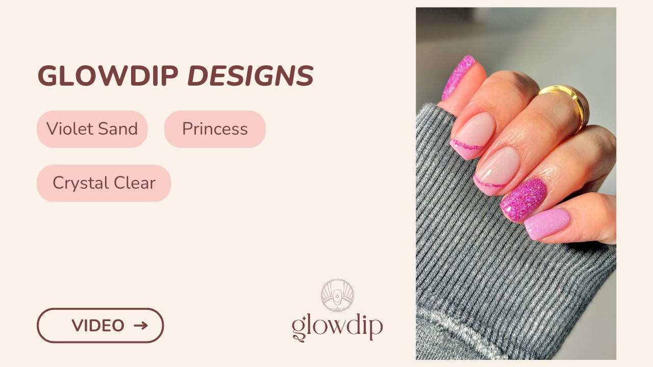 Violet Sand + Princess + Crystal Clear