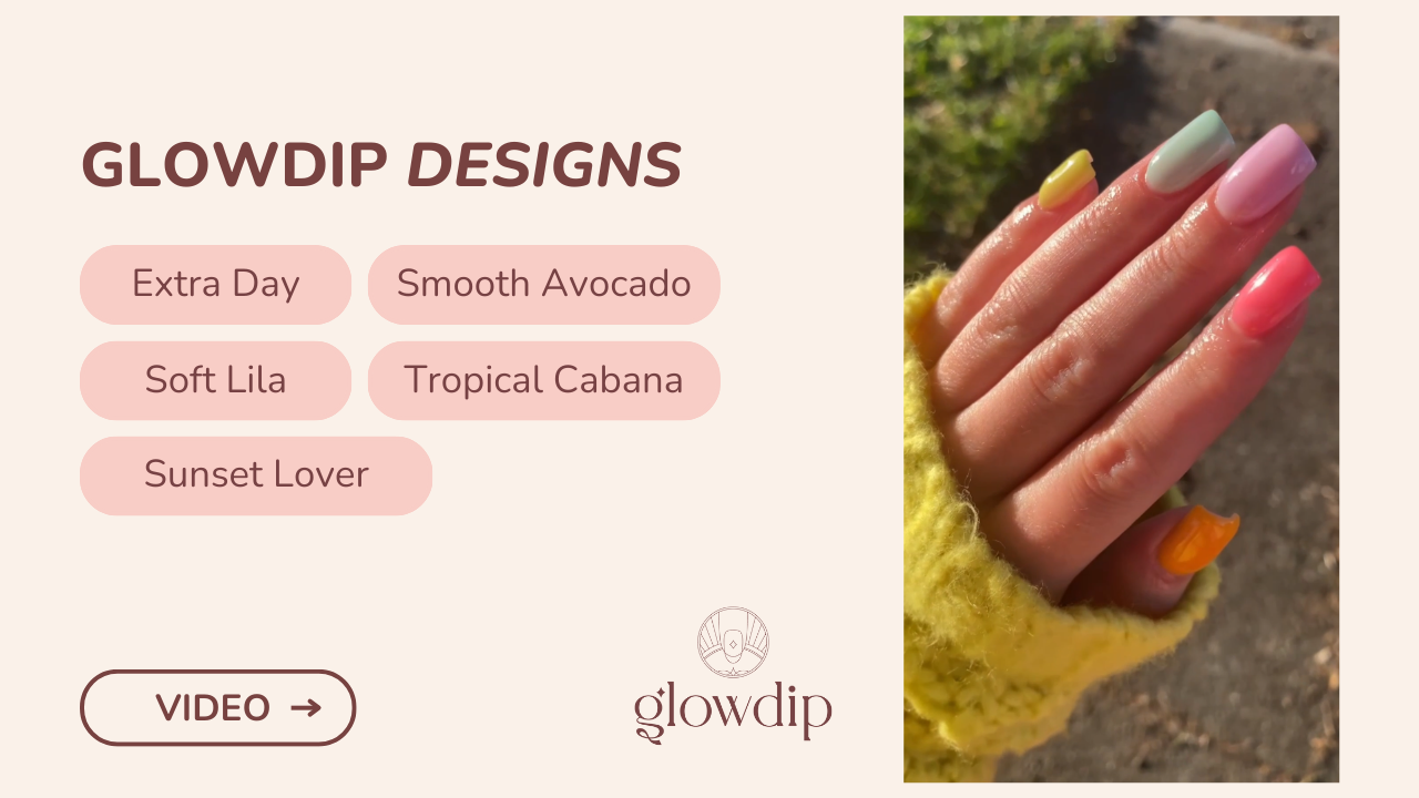 Extra Day + Soft Lila + Tropical Cabana + Smooth Avocado + Sunset Lover - Kalejdoskopkyss