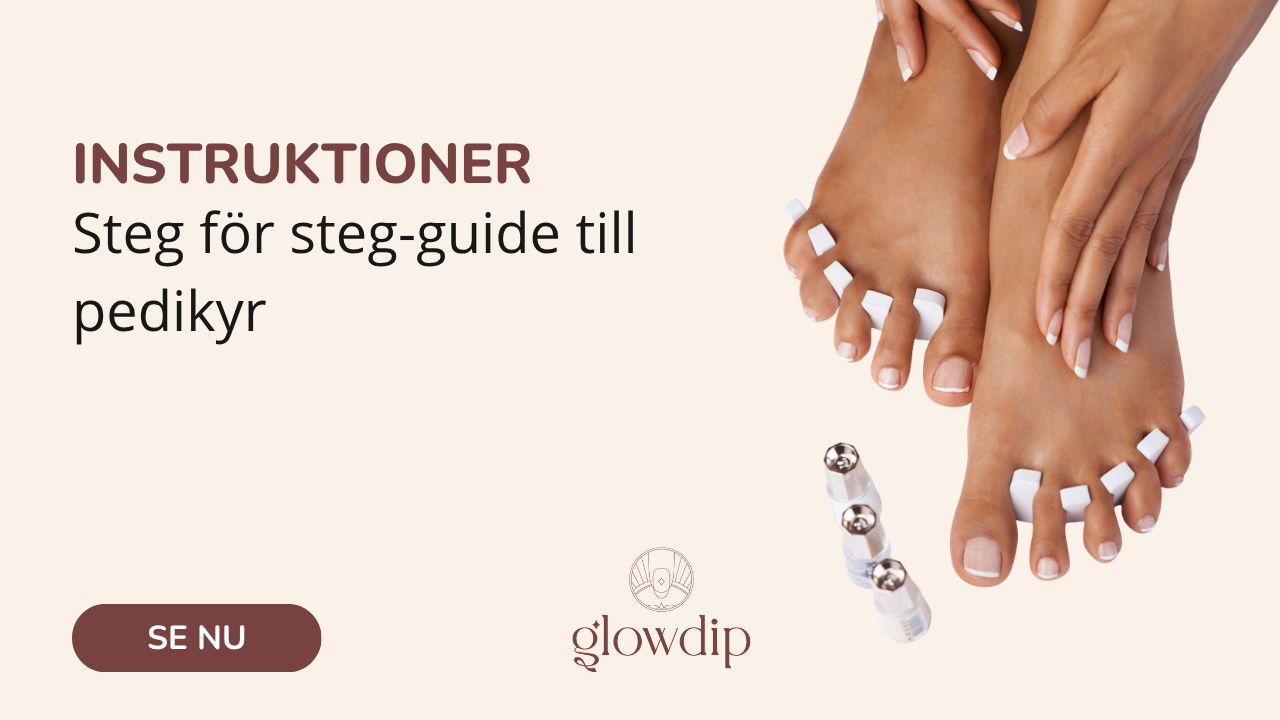 Steg för steg-guide till pedikyr