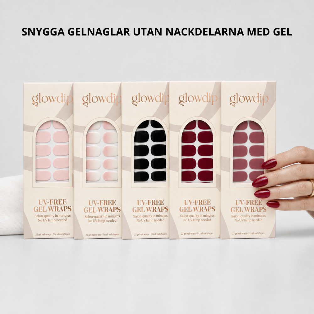 UV-Free Gel Wrap Bundle 5+3 Gratis