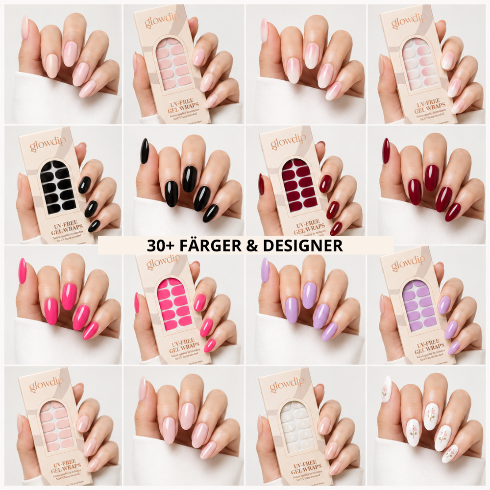 UV-Free Gel Wrap Bundle 5+3 Gratis