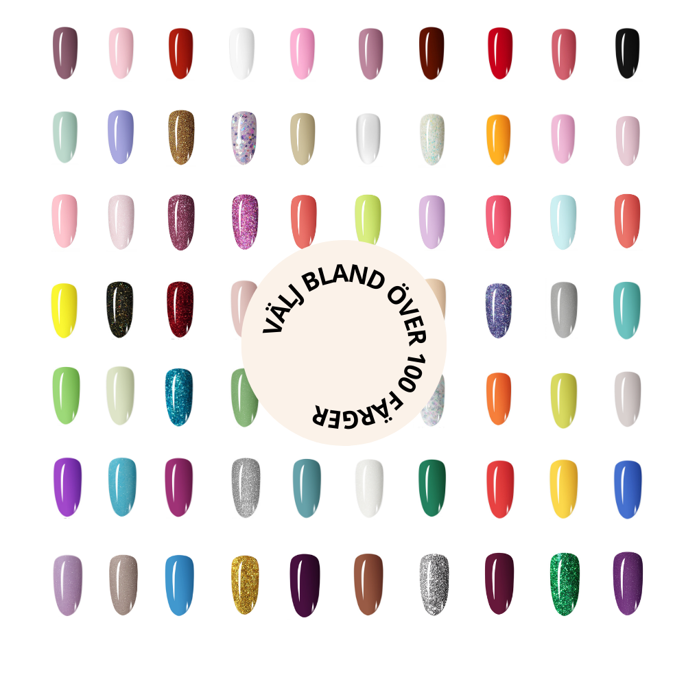 Glowdip Allt-i-ett Manikyrset