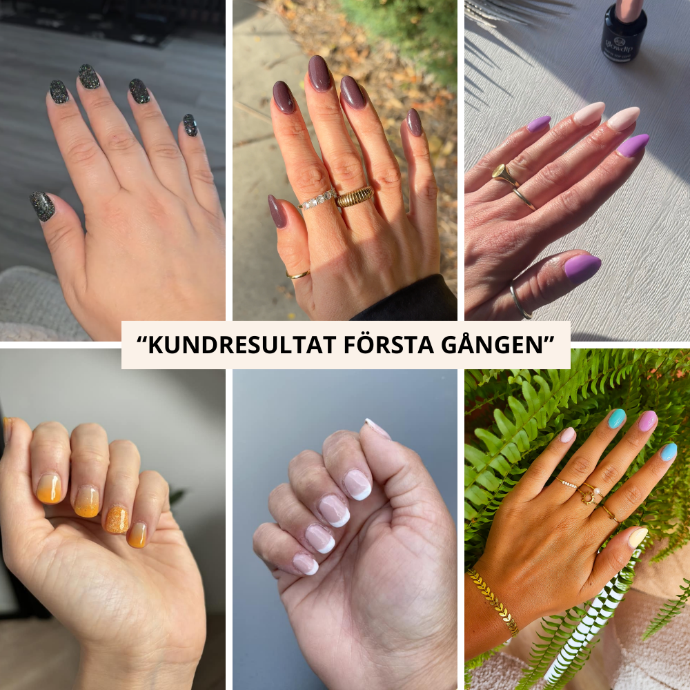 Glowdip Allt-i-ett Manikyrset