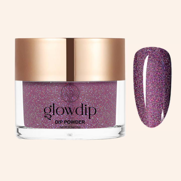 Limited Edition 4 - Reflective Purple Dipping Powder