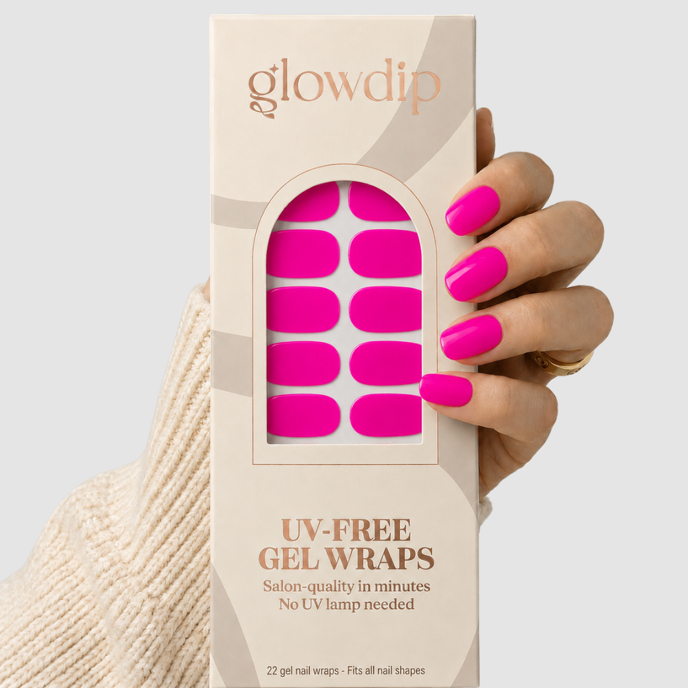 Fuchsia Flame UV-Free Gel Wrap
