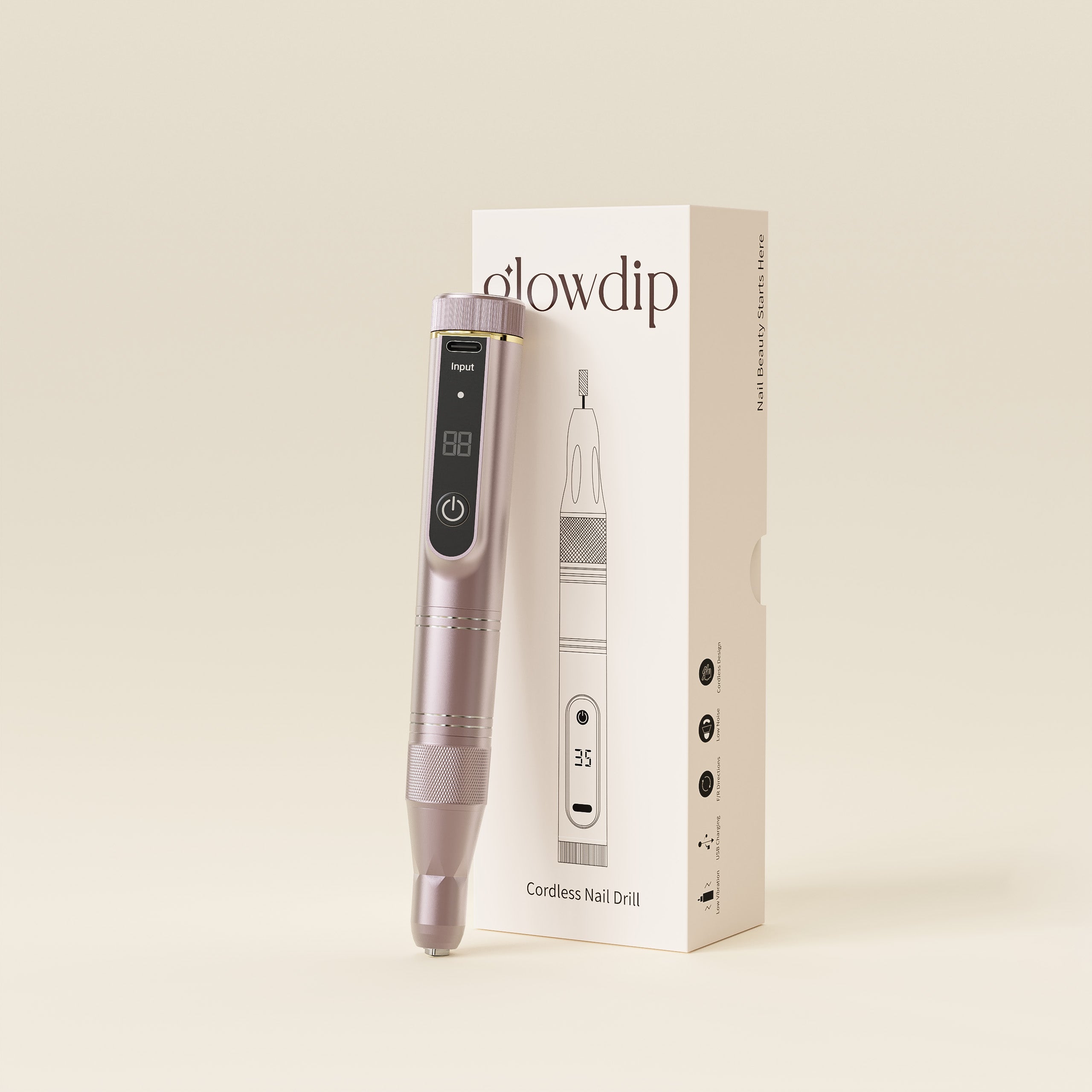 Nagelfräs PRO (Inkl. Bits)