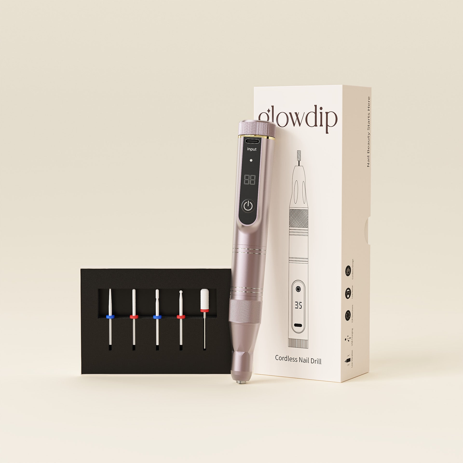 Nagelfräs PRO (Inkl. Bits)