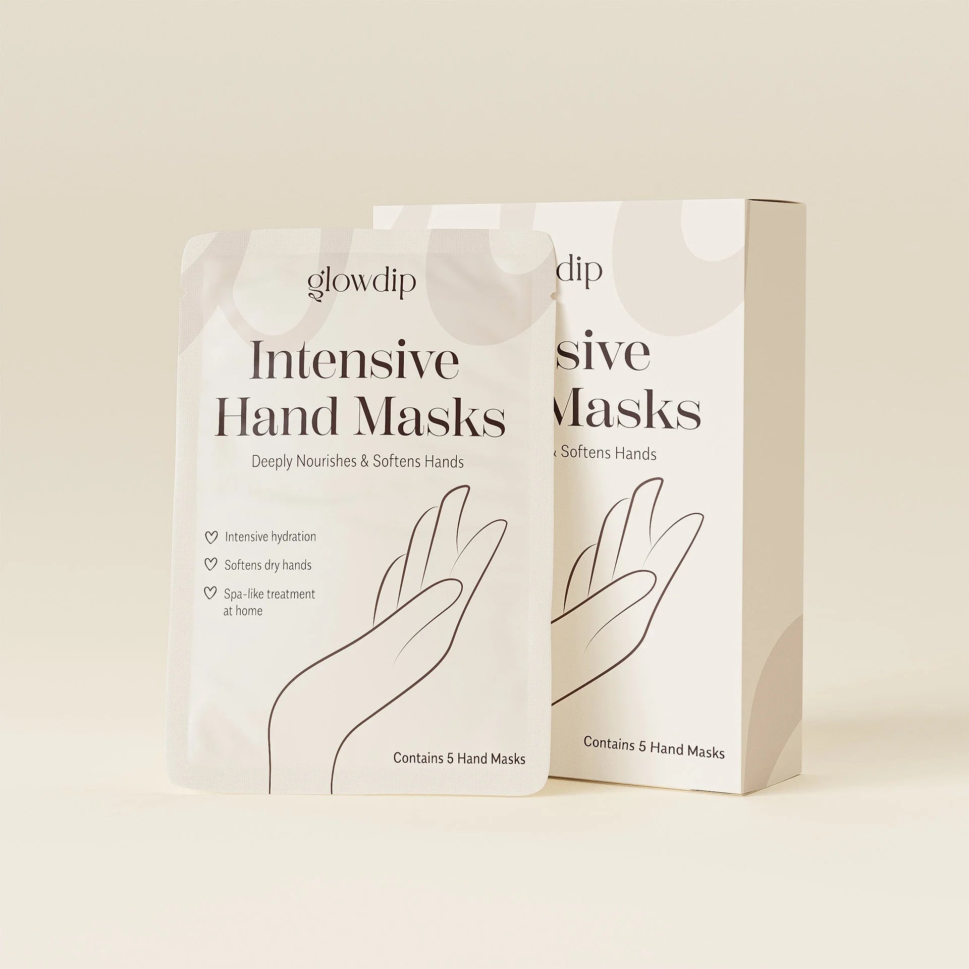 Återfuktande Handmask (5 st)